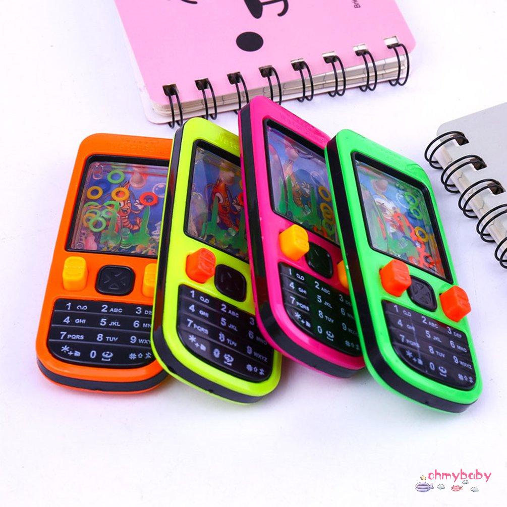 【OMB】 Mobile Phone Shape Water Ferrule Game Funny Water Lasso Ring Game Toy
