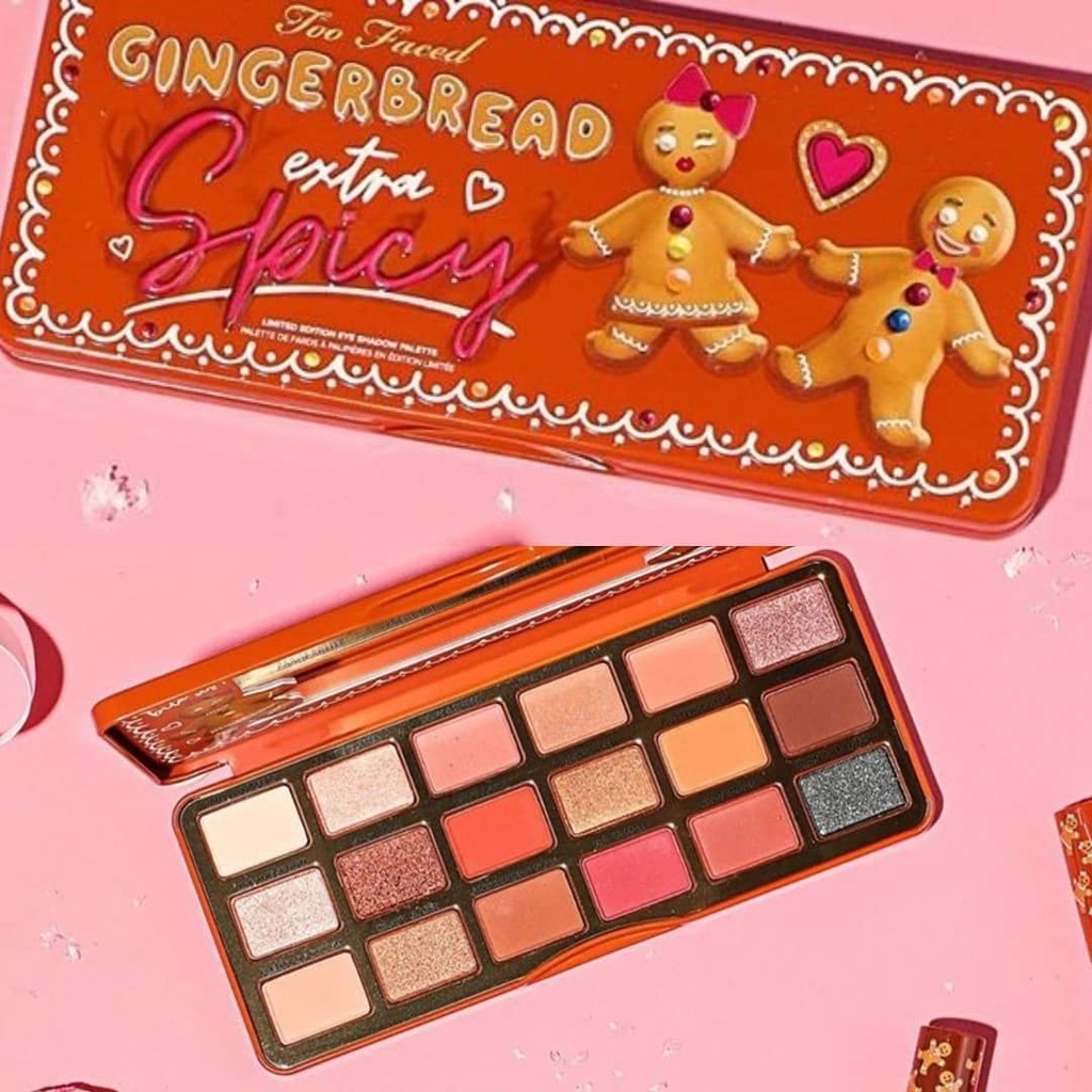 Bảng phấn mắt TOO FACED Gingerbread Extra Spicy Eyeshadow Palette