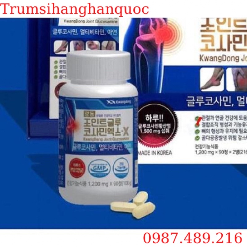 Viên Uống Bổ Khớp Glucosamin KWANGDONG Hàn Quốc
