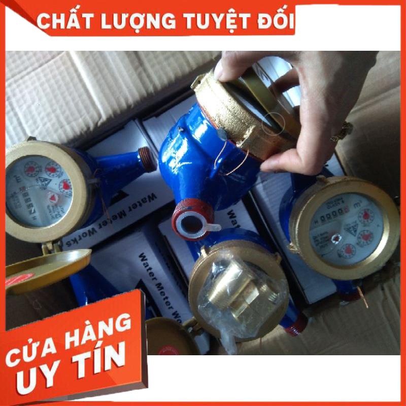 đồng hồ nước gang ren 27