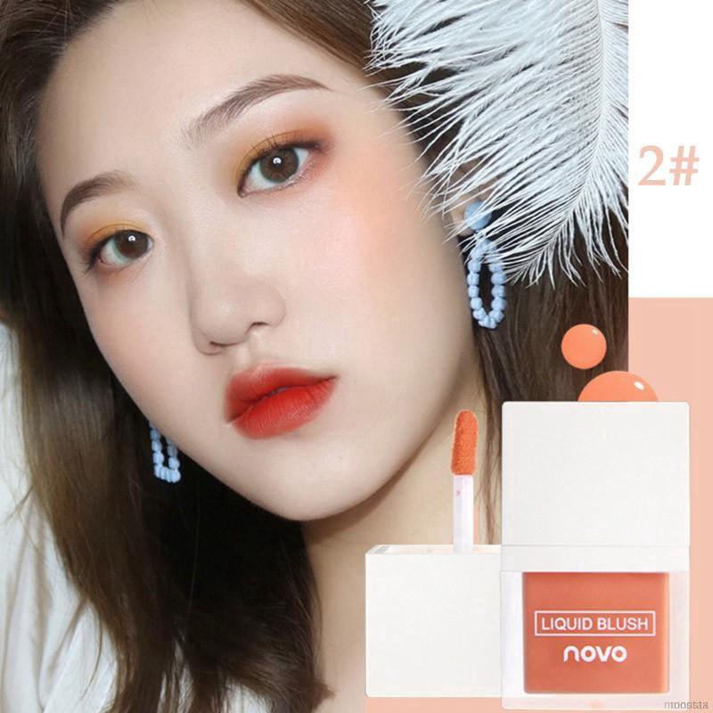 [Hàng mới về] Phấn má hồng Novo dạng lỏng lâu trôi chống thấm nước dưỡng ẩm | BigBuy360 - bigbuy360.vn