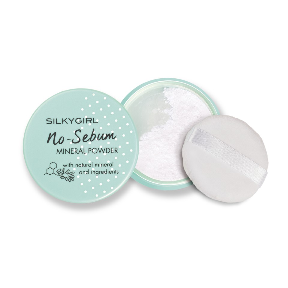 PHẤN PHỦ KHOÁNG SILKY_GIRL_NO_SEBUM_MINERAL_POWDER 5G CHÍNH HÃNG - 3217