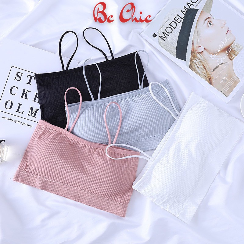 Áo Bra Nữ 2 dây hở lưng không gọng gợi cảm mẫu B809 BC_CHIC LINGERIE