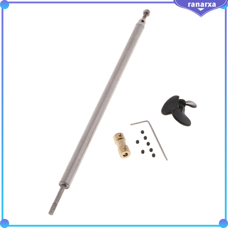 Bộ Trục Thuyền Điều Khiển Từ Xa 4mm Trục + Tay Áo + Khớp Nối Thông Dụng DIY