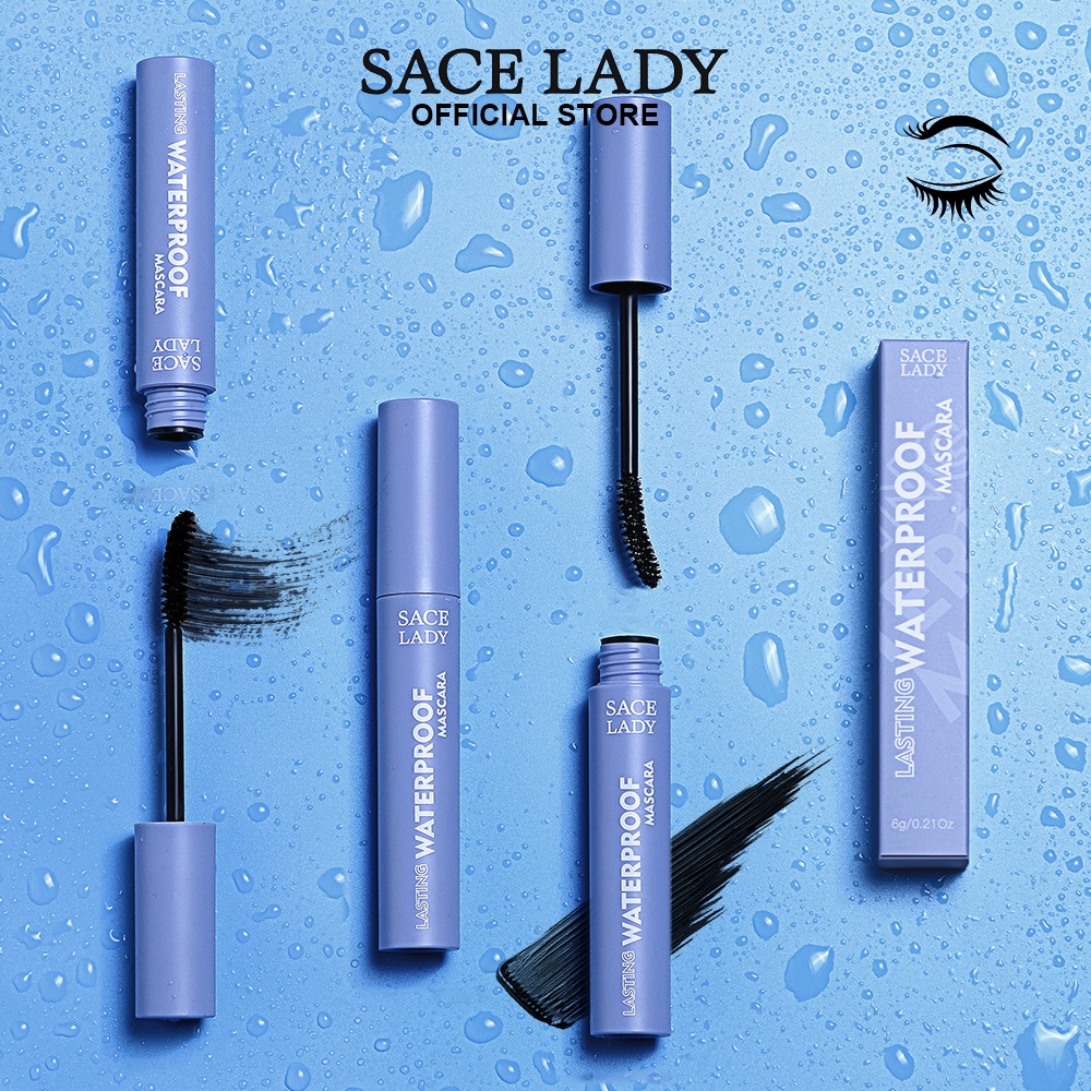 Mascara SACE LADY chống thấm nước chuốt cong dài mi 6g SL348