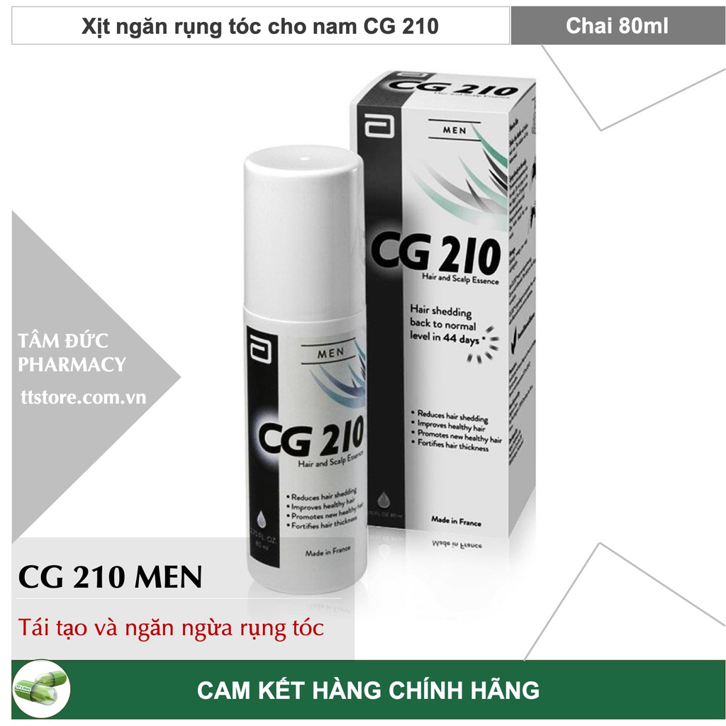 CG 210 MEN Abbott - Tinh chất hỗ trợ mọc tóc cho nam giới [CG210]