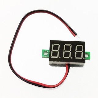Đồng hồ đo áp hiển thị Led 7 đoạn 3.7 - 32VDC
