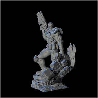 File in 3D Cable Statue