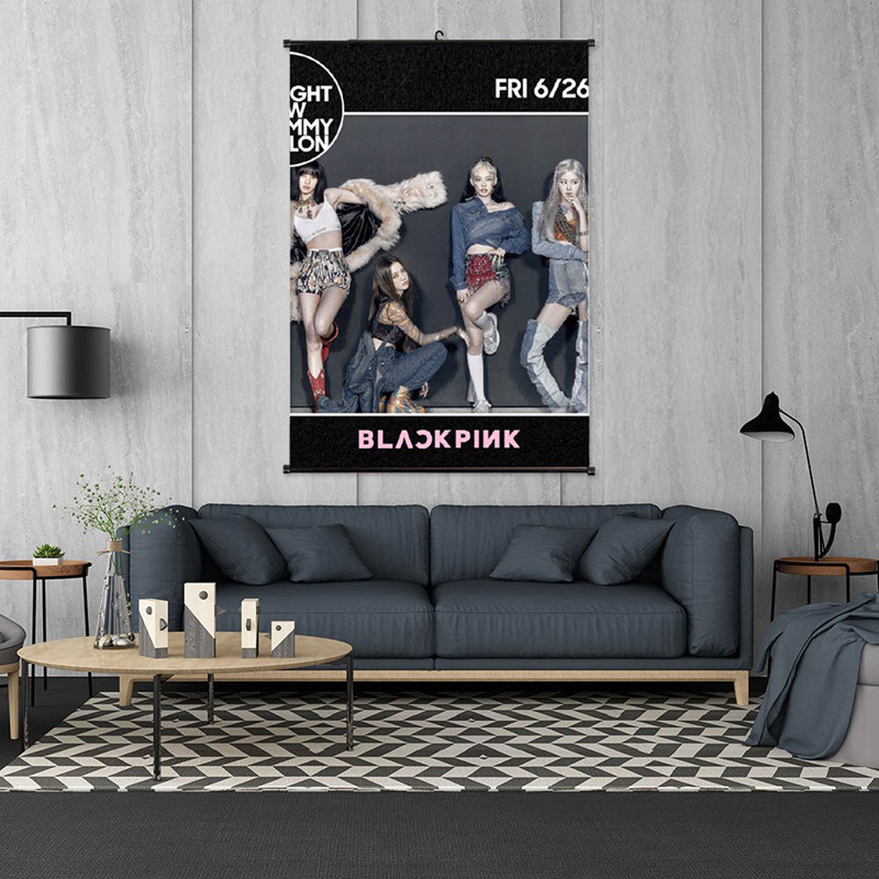 Hit upon Kpop Blackpink How You Like That Poster  LISA ROSE JENNIE JISOO HOW YOU LIKE THAT D-DAY Portray Hang Poster Fans Gift