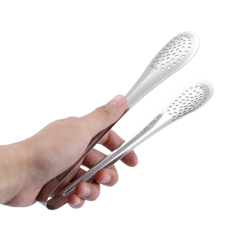 Kẹp Gắp Thức Ăn Đa Năng Làm Từ Thép Không Gỉ 7 / 9 / 12 Inch