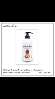 Sữa Dưỡng Thể Naturalium