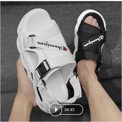 Giày Sandal Hở Ngón Đế Dày Tăng Chiều Cao 1299-1465cm Chống Sốc Chống Mài Mòn Thoáng Khí Phong Cách Mới Cho Nam