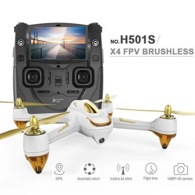 Flycam cao cấp Hubsan H501S có GPS, Tự quay về, Follow me, Camera HD 1080p