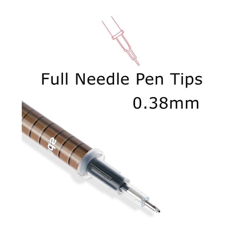 Set 20 ruột bút M&G MF-2907 0.38mm độc đáo