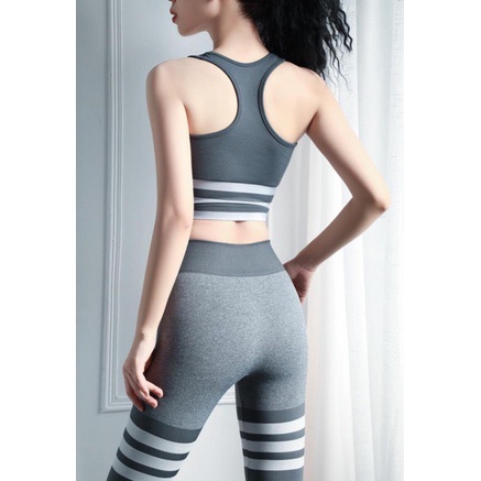 Áo Bra Thể Thao Dáng CropTop Cá Tính Tập Thể Thao, GYM, YOGA Chất Thun Đẹp