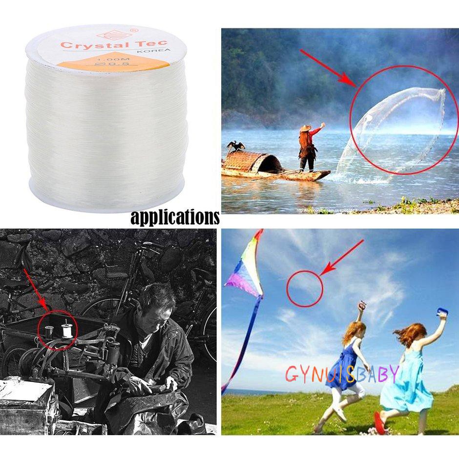 Cuộn Dây Cước Trong Suốt Dùng Làm Đồ Trang Sức