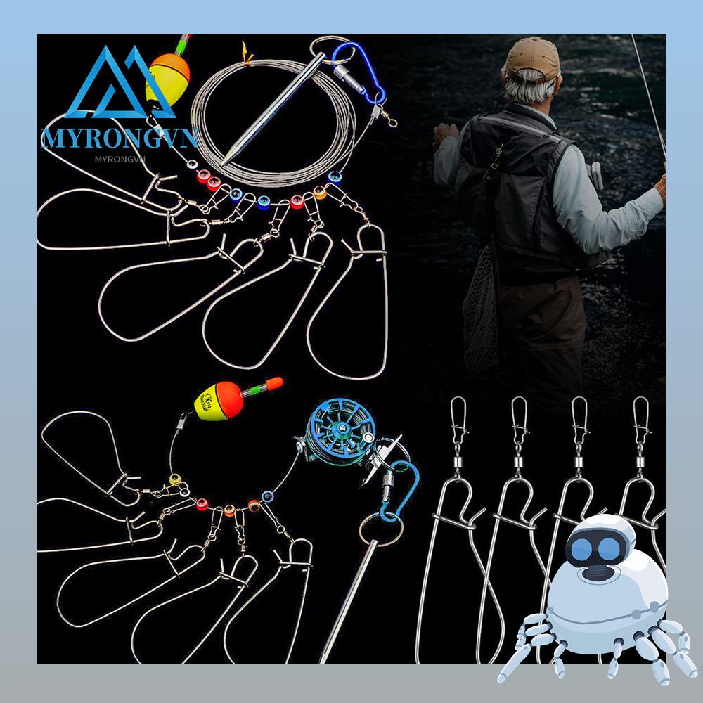 Myrongvn Dây Khóa Cá Bằng Sợi Thép Mềm Truy Cập Cá Lasson