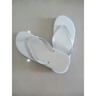 Dép lào xốp trắng