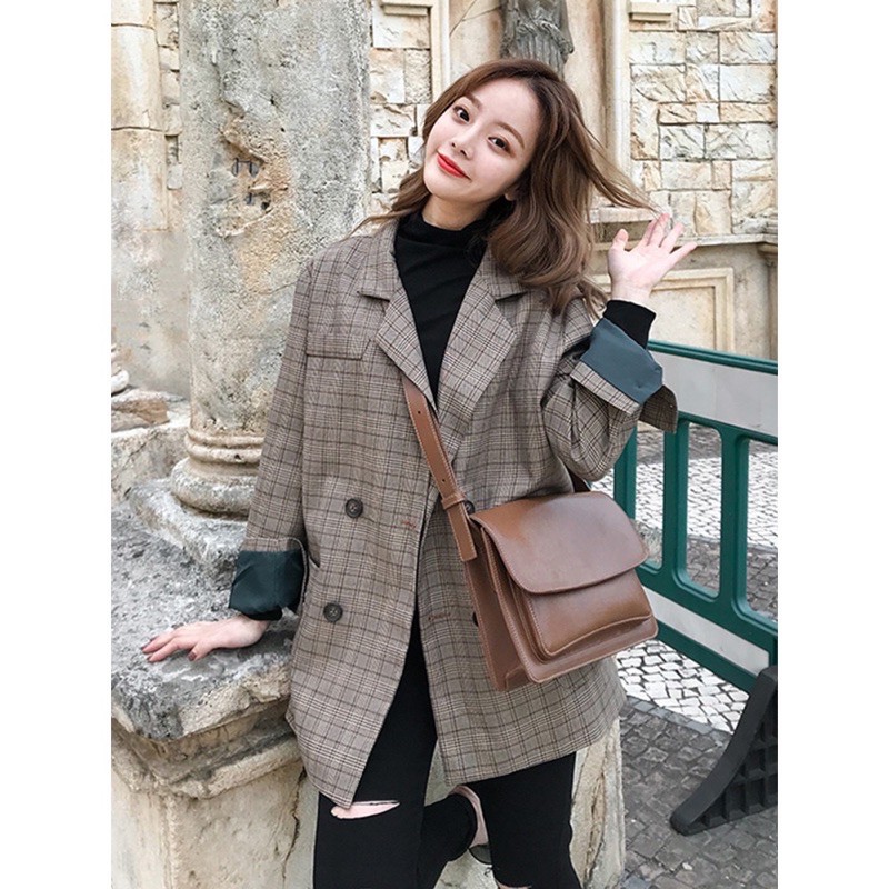 ⚡Mã giảm giá 15k⚡️ ÁO BLAZER KẺ SỌC 2 LỚP (KÈM ẢNH THẬT) | BigBuy360 - bigbuy360.vn