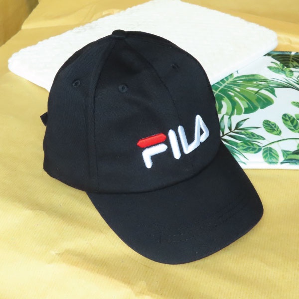 Nón Lưỡi Trai Thêu Chữ FILA Chất Liệu Cotton Thời Trang Mùa Hè Cho Nam Nữ