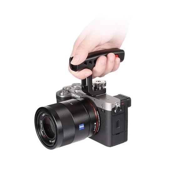 Ulanzi R071, Tay Cầm Nhôm Đa Năng Hỗ Trợ Quay Phim Cho Máy Ảnh DSLR - Universal Mini Metal Nato Top Handle Grip