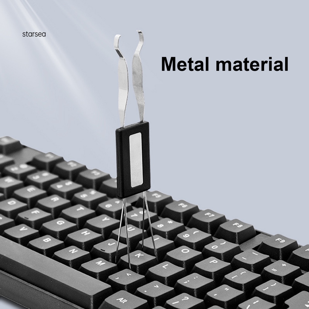 Dụng Cụ Tháo Nút Bàn Phím Cơ Bằng Dây Kim Loại 4 Màu Tùy Chọn Tiết Kiệm Sức Lao Động