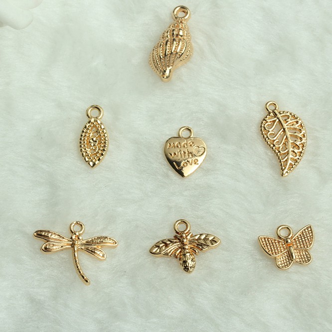 [CHR3] Phụ kiện trang sức (DIY) - Hạt charm 7 mẫu hình yêu thích nhất để phối hạt vòng cổ vòng tay