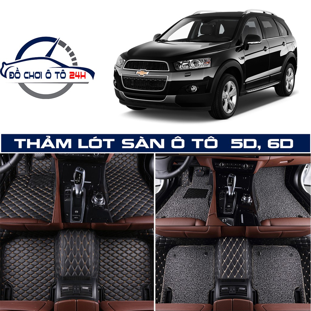 Thảm lót sàn ô tô 5D,6D Chevrolet Captiva