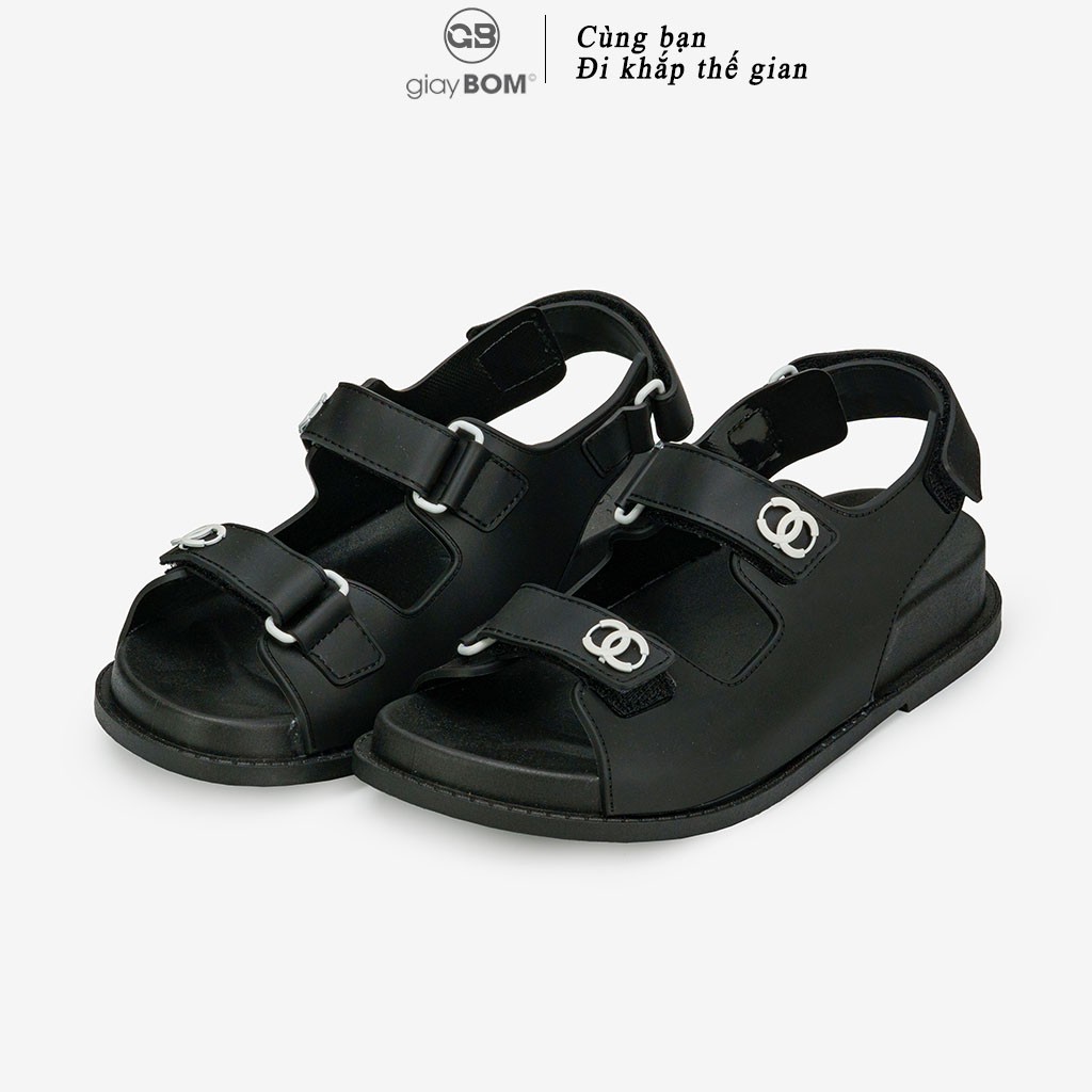 [Mã WABRTET giảm 10% đơn 99K] Giày Sandal Nữ giayBOM Quai Dán Êm Chân B1044