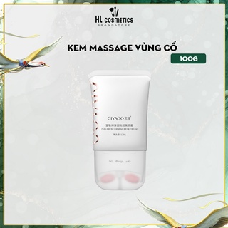 Kem Dưỡng Massage Vùng Cổ Chống Nếp Nhăn CIYAOO Fullerene Neck Cream 120g QX0041