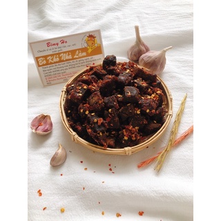 Bò khô cục nhà làm 100% thịt bò - 500g