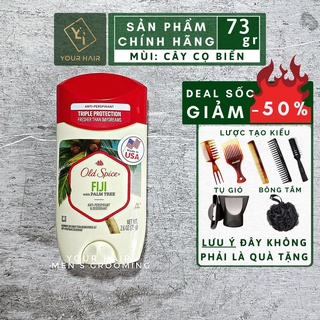 Lăn khử mùi Old Spice Fiji with Palm Tree 73g - Mùi cây cọ, biển - Chính hãng USA