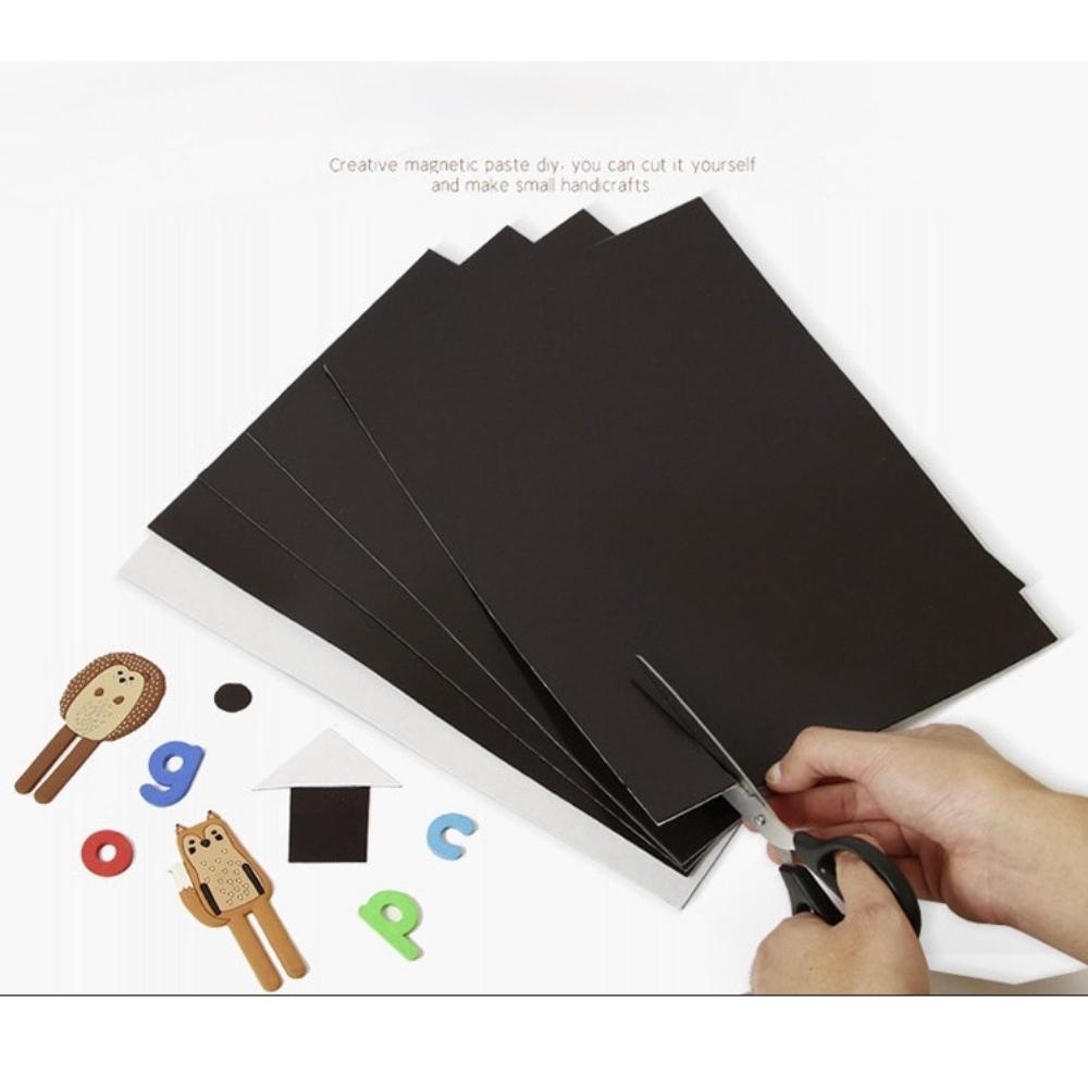 Nam Châm Lá A4 Có Decal Keo Dán