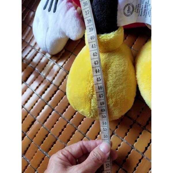 Bộ 3 gấu bông Mickey - Minnie - Pluto size trung to- 50cm, mới tinh 99,99%, chân mộc Disney - 400k🐹🐾🐾🐾🐹