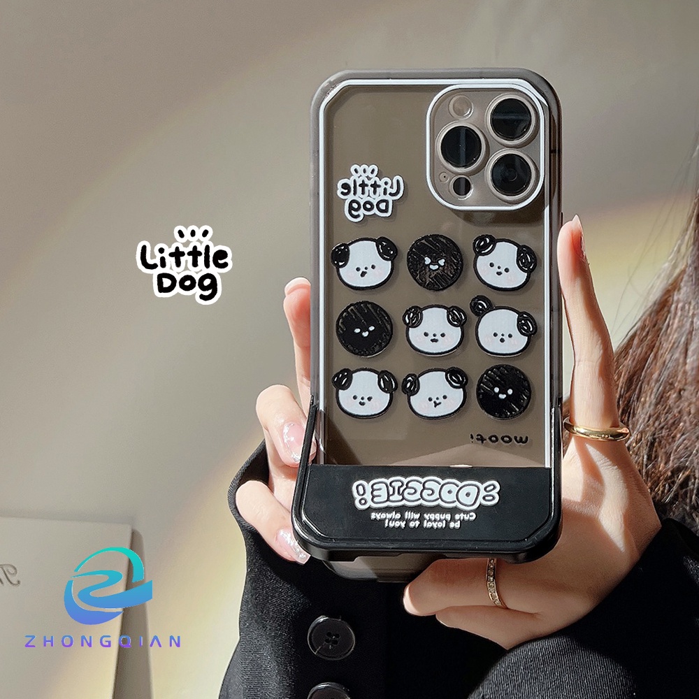 Ốp Điện Thoại Dẻo Họa Tiết Hoạt Hình Chú Chó Dễ Thương Chống Sốc Cho iPhone 13 12 11 Pro XS Max X XR 7 8 plus