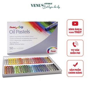 Sáp Dầu Pentel 12,16,25,36,50 PHN màu hàng cao cấp CHÍNH HÃNG