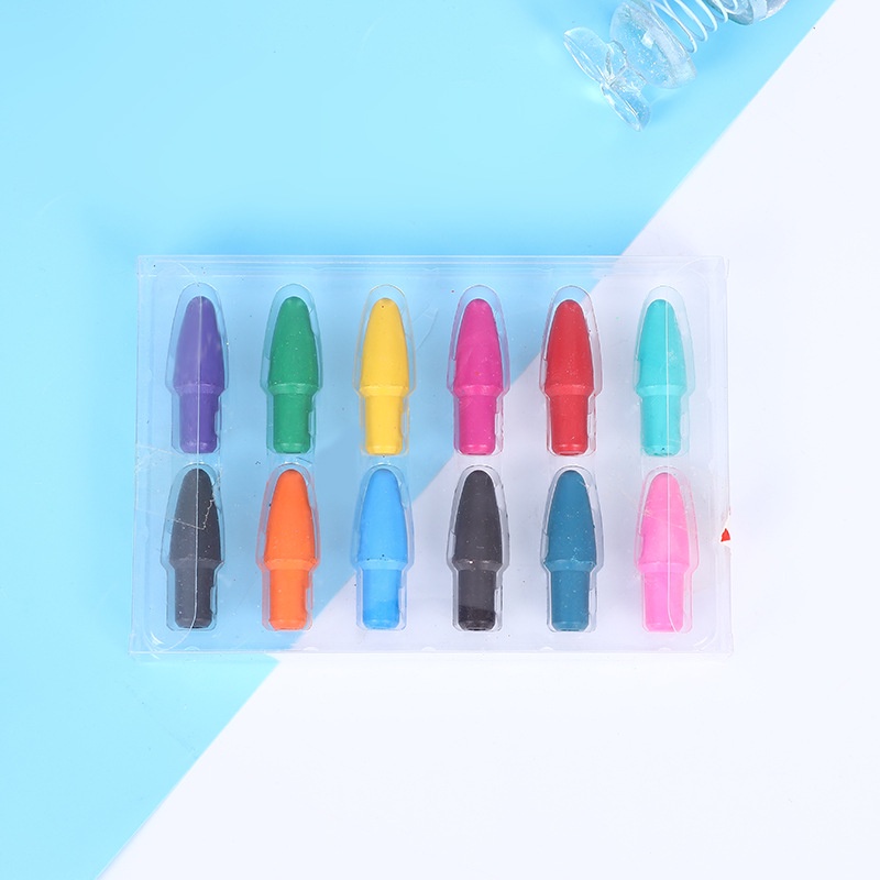 Bộ Bút Bi Và Con Dấu Màu Dạng Cát Chảy Xinh Xắn Dễ Thương Cho Bé