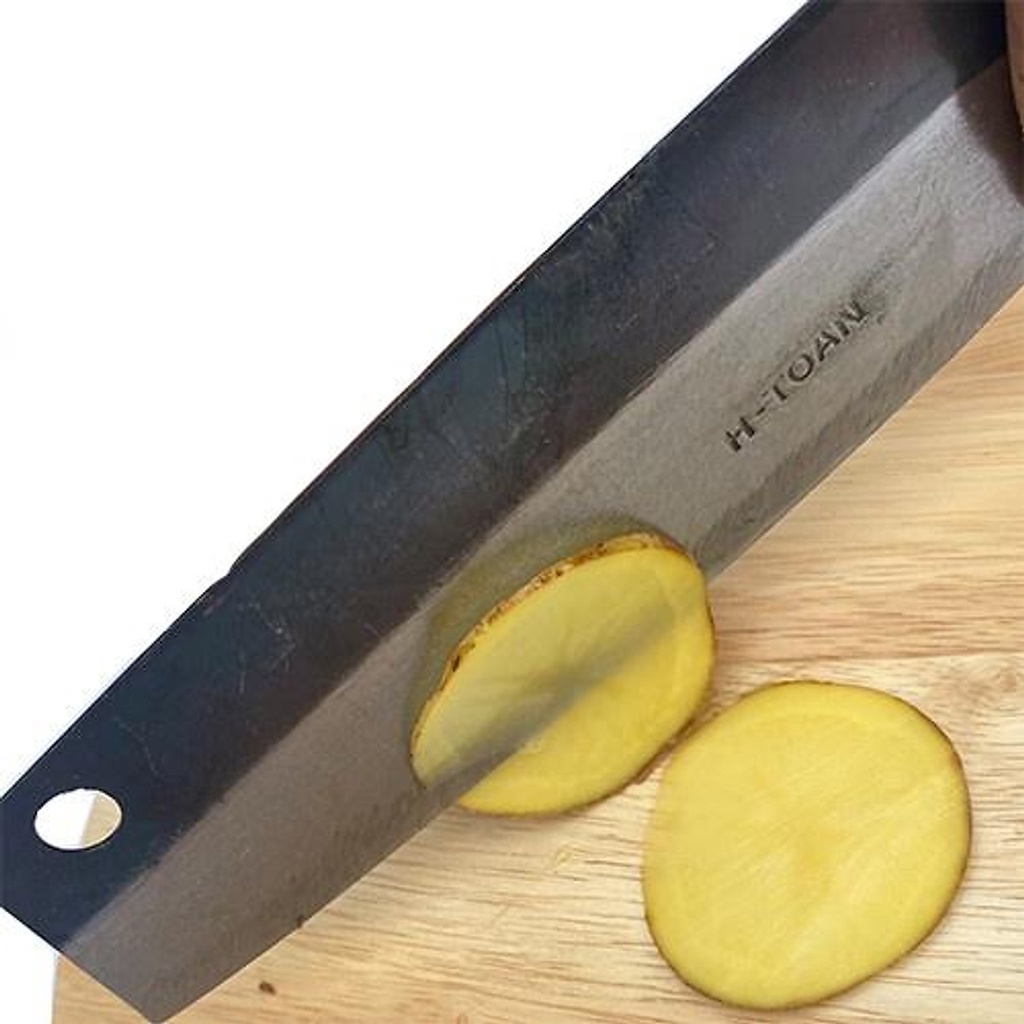 Dao Thái Thịt Siêu Bén RÈN THỦ CÔNG cán gỗ