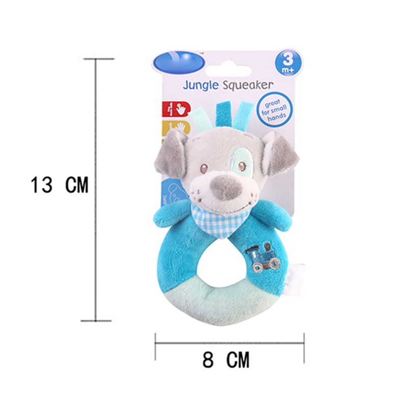 Đồ chơi trống lắc nhồi bông mềm vui nhộn cho bé