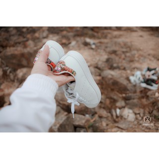 Giày Sneaker stansmith gót đa sắc