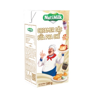 Creamer đặc sữa pha chế có đường nuti hộp 380g sdx01sp - thương hiệu nutifood
