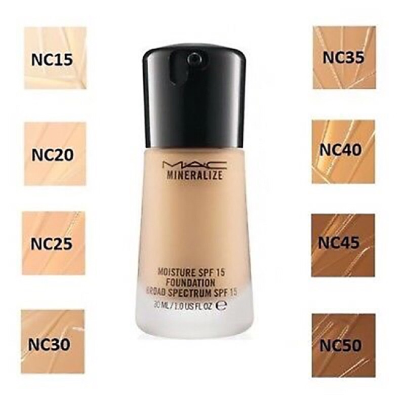 Kem Nền Mac Mineralize Moisture SPF 15 chính hãng Mỹ