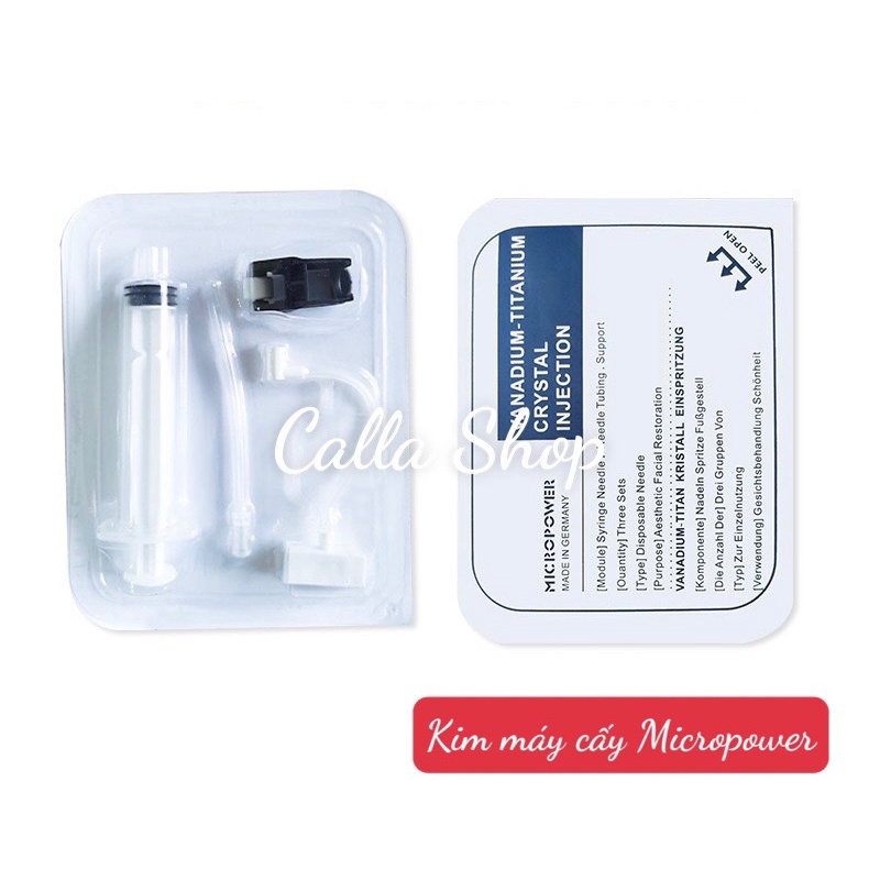 Kim Cấy Tinh Chất Máy Cấy Mesogun, Micropower