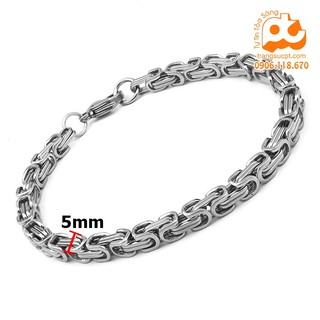 Lắc tay inox nam - LTNA161 (5MM)