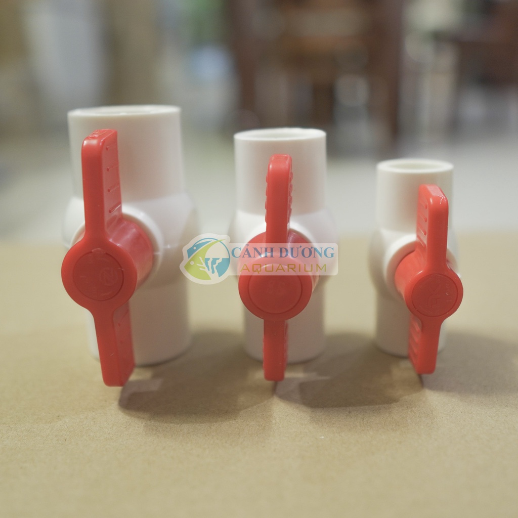 Van khóa ống U-PVC Phi 32-25-20 chuyên dùng cho hồ cá