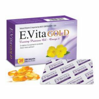 VITAMIN E - E.VITA GOLD plus SÁNG DA NGỪA MỤN