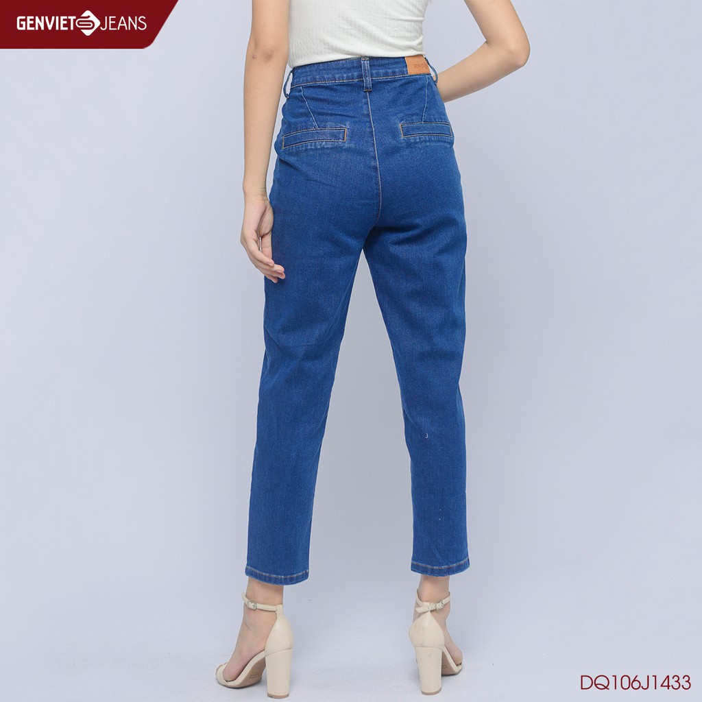 Quần dài jeans Nữ DQ106J1433 GENVIET JEANS