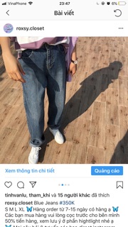 /ORDER/Quần Blue Jeans ULZZANG STYLE