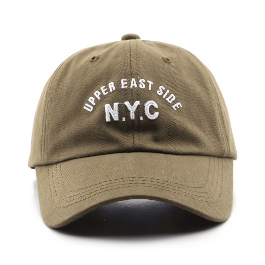 Mũ lưỡi trai nón kết vải mềm thêu chữ N.Y.C phong cách ulzzang Unisex Hàn Quốc