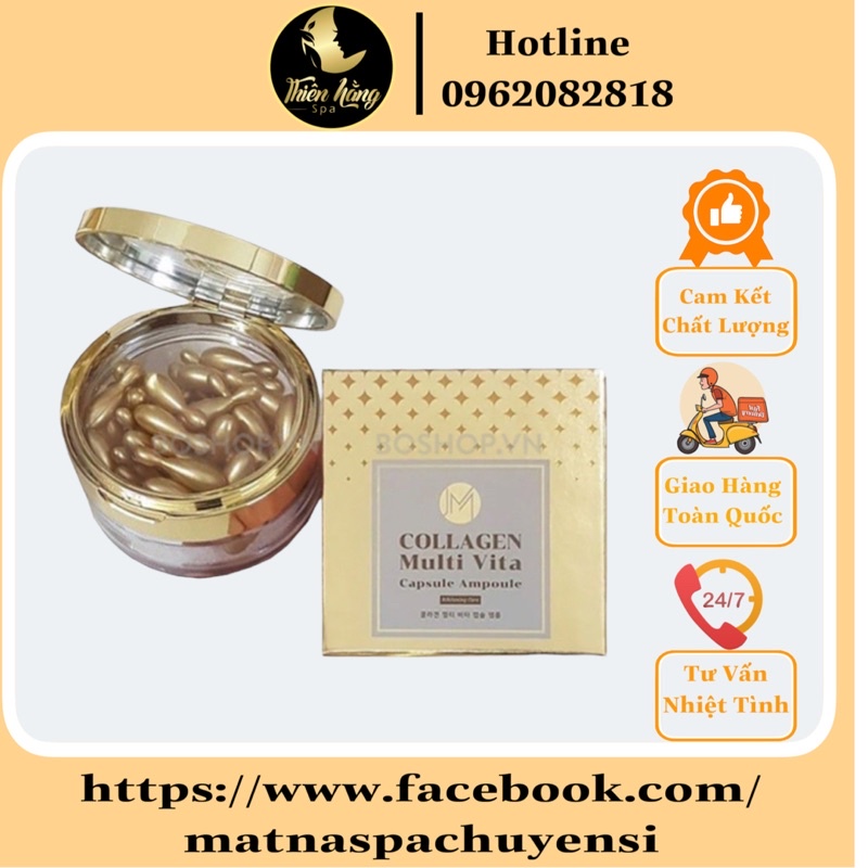 COLLAGEN TƯƠI 38 viên - AMMUD MULTI VITA AMPOULE HÀN QUỐC